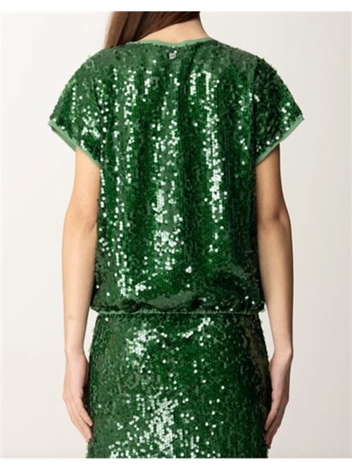 Blusa M/C con paillettes Manila Grace MANILA GRACE | C198PY-MA509